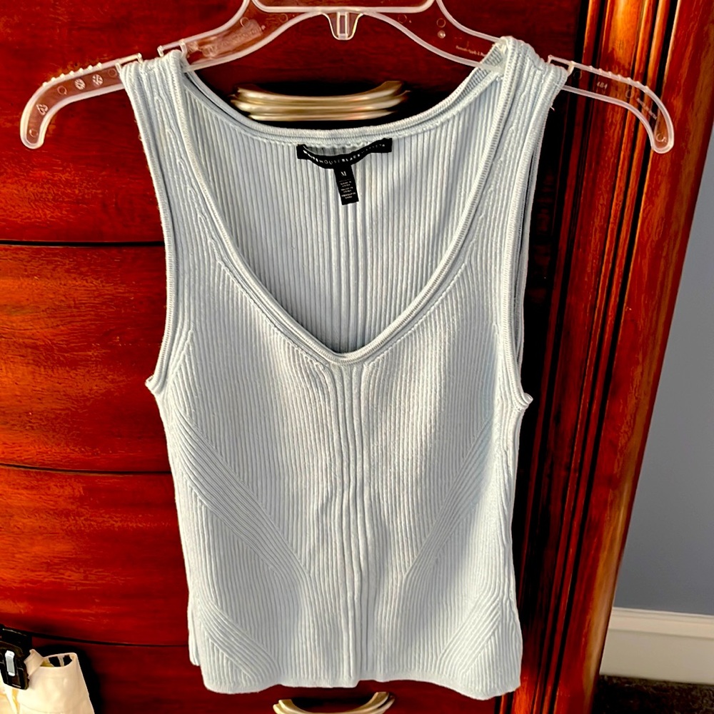 WHBM sleeveless knit top.  Size M